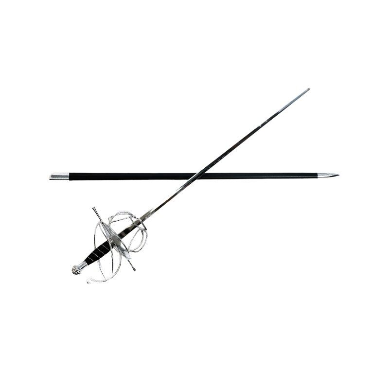 Rapier Sword - Zorro Fencing Sword-47 - Stainless Steel